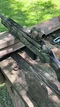 Mossberg MVP Scout 308 Zeroing with Wolf Steel & Primary Arms 1X Prism #range #pewpew #outdoors