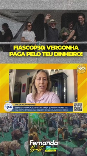 307K views · 19K reactions | FIASCOP30: a COP do Lula e da Esbanja, do iate de luxo e da farra com dinheiro público Banheiros precários, comida a preço de ouro, falta d’água, luz, ONG de amigos abocanhando porcentagem sobre tudo e um governo vendendo o país a qualquer governo estrangeiro disposto a pagar. É o retrato desse desgoverno: luxo pra poucos, humilhação pro Brasil e conta alta pro povo.  #Fiasco30 #COP30 #PTNuncaMais | Fernanda Barth | Facebook