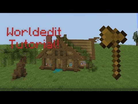 Minecraft worldedit house tutorial! 1.19