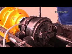 Adjustment of 40E and 40D thread rolling machine