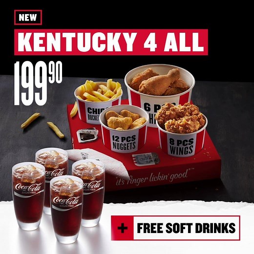 158 reactions · 20 comments | uMaku’rough kanje, the only thing that matters is family. So, if you’re looking for the perfect indoors vibe, tune into family time with the Kentucky 4 All for only 199.90  | KFC | Facebook