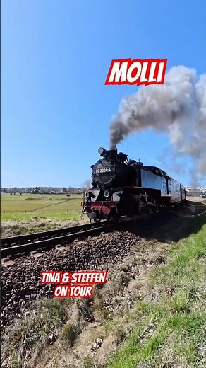 Molli Bäderbahn /Kühlungsborn / Bad Doberan/ #shorts /#urlaub /Tina & Steffen
