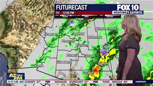 Arizona weather forecast: Unsettled weather expected after the weekend