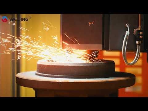 WEIJING AUTO GRINDING MACHINE GH SERIES FETTLING BIG INGATES AT INNER RING PERFECTLY