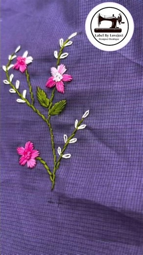 Watch this French knot trick change your embroidery #embroiderytips #tutorial