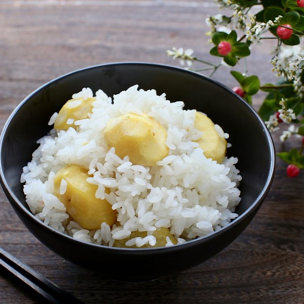 栗ご飯のレシピ・作り方。シンプルな味付けが旨い！栗の炊き込みご飯。