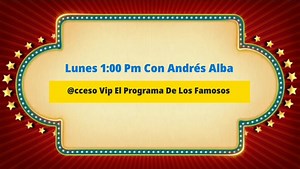 Aquí Esta Nuestra Programacion De Multimedia Chicago @cceso Vip El Programa De Los Famosos Con Andrés Alba Lunes ¿ Actuar o no Actuar ? Con Deia Vargas Martes y Jueves 12:30 Pm En Vivo Con Fernanda Bernal Martes 2:00 Pm Hablemos De...Con Kike y Carina Martes 6:00 Pm Gajes Del Oficio Con Tanya Carmona Miercoles 10:00 am Los Angeles | Multimedia Chicago | Facebook