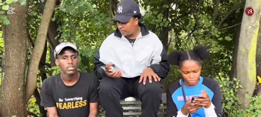 Couple switching phones by JosephDary | Tshepang Jay Dee