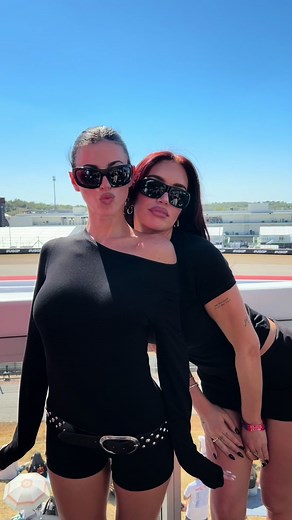 Car Garage at Austin Grand Prix ft. Stassiebaby & Victoria Villarroel