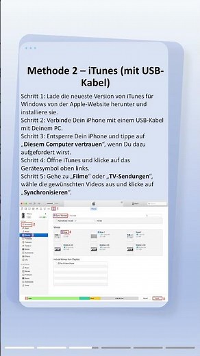 📱➡️🖥️ So bekommst Du videos von iPhone auf PC übertragen – ohne Stress!#iphone #video #pc #transfer