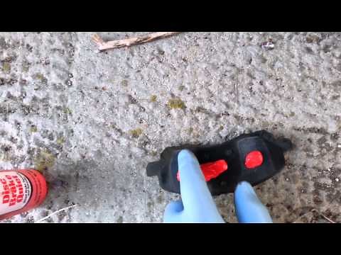 Applying CRC Disc Brake Quiet