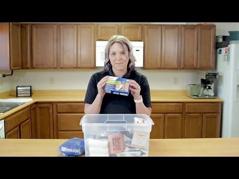 What to keep in a home first aid kit
