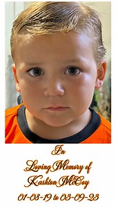 My Grandson Kashton everyone. He was the bravest little boy. He only had four short years on earth…make the best of every moment with those you love. God I miss him #makemoments | Robert R Morse