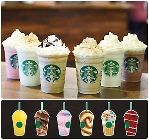 Starbucks introduces 6 new Frappuccino flavors