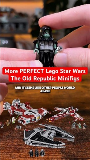 More PERFECT Lego Star Wars The Old Republic Minifigs #lego #starwars #legostarwars