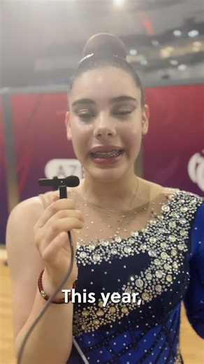 Asking our juniors for their hopes and dreams for their careers in Rhythmic 💭 #Gymnastics | #RGJunjors2025 | European Gymnastics