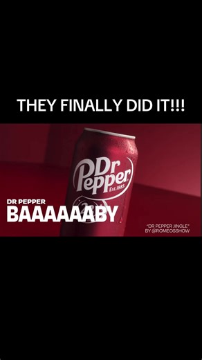 Dr. Pepper Commercial Announcement