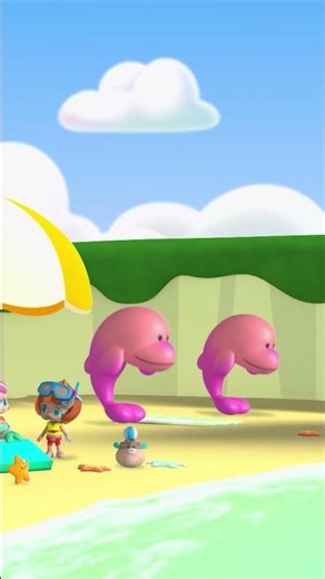 Dolphin Duel 🐬 Bubble's Hotel 🫧 Animal Cartoon for Kids
