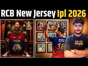 RCB New Jersey IPL 2026🔥| RCB New Black Jersey For IPL 2026