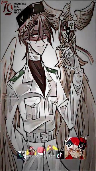 CountryHumans: USA, Russia, and Indonesia Edits