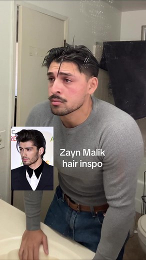 Zayn Malik Slicked Back Hair Tutorial