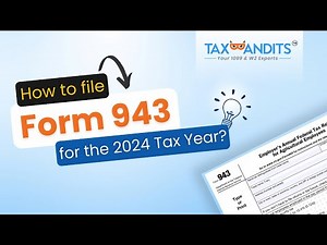 How To File Form 943 With TaxBandits.com