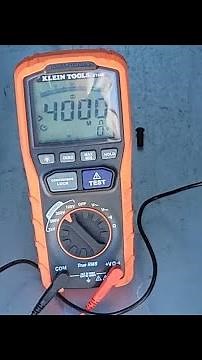 Klein ET600 megger