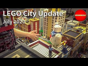 LEGO City Update #19 - July 2020 - Placing Fire Station