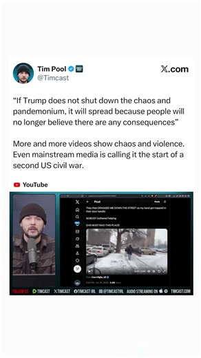 If Trump Does Not Shut Down the Chaos and Pandemonium it Will Spread