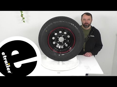 Review of Kenda Trailer Tires and Wheels - Karrier KR35 ST205/75R15 LRC Radial Black Mod - KE44TJ