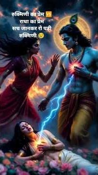 Why Rukmini shot an arrow at Radha | Krishna Radha Story | Hindu mythology #krishna #radhakrishna