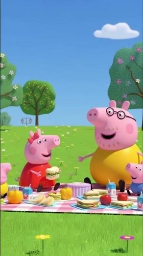 Peppa pig picnic