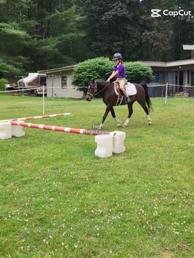 going to look at my old riding makes me cringe