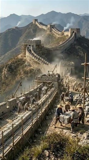 The Largest Construction Project in Human History | Great Wall Timelapse