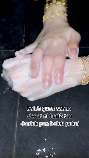 cerah dengan hanya 10 minit je #fyp #sabundonatviral #bodyscrubsumberayu #rm10 #rm3