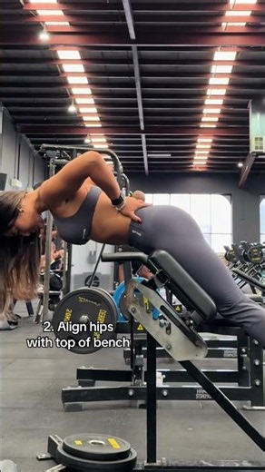 How to Feel Hyperextensions in Your Glutes 🍑🔥 #GluteWorkout #GymGirl #FitnessTips