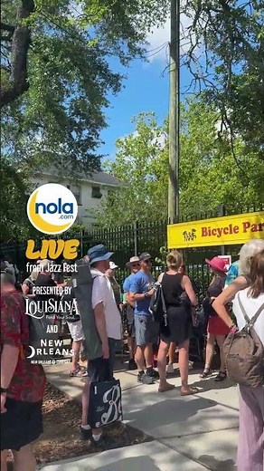 The Jazz Fest gates are officially open for 2026
