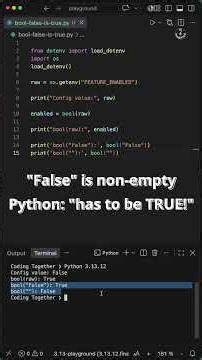 Why this bool(„False") Config turns your Feature ON