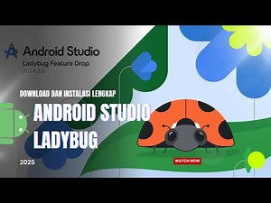 Download dan Instal Android Studio LadyBug 2025 terbaru