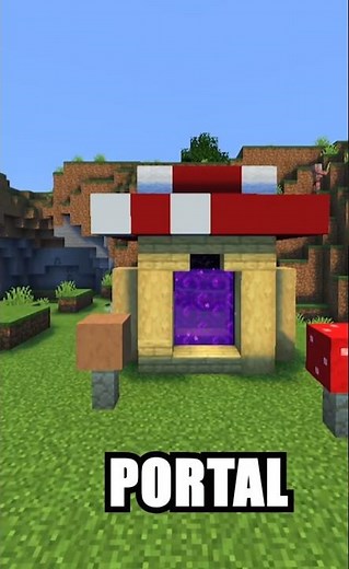 Dziecinnie prosty nether portal w 30s MINECRAFT
