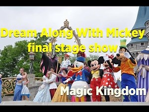 Dream Along with Mickey castle stage show at Magic Kingdom - A final farewell