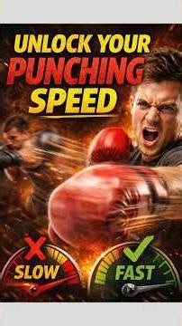 Why Your Punches are SLOW AND WEAK