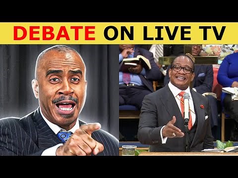 Pastor Gino Jennings & Marvin Muhammad Debate on LIVE TV: Let's Solve the Problem with Scripture