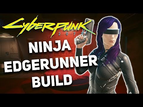 Cyberpunk 2077 - This NINJA NETRUNNER BUILD is Absolutely Cracked (Stealth Intelligence Build Guide)