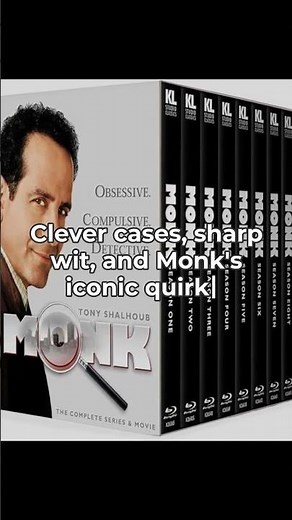 Monk: The Complete Series & Movie — Cozy, binge-worthy #Shorts