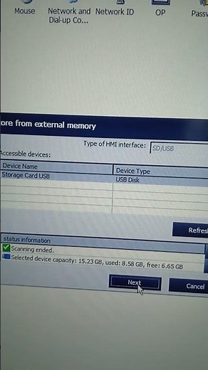 How to Backup & Restore Siemens HMI via USB Pendrive