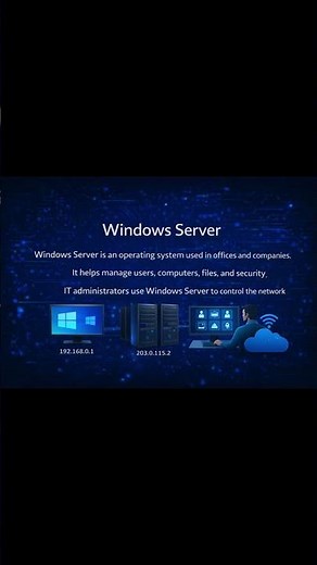 Windows Server Basics 🔥 | IT Beginners