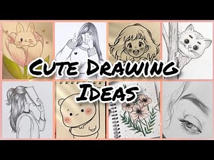 ✨ Aesthetic Cute Sketches | Simple & Easy Drawing Ideas ✨