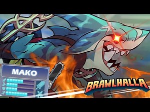 MAKO THE SHARK QUEEN!!!! | Brawlhalla montage #30