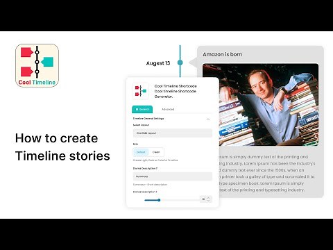 Create Shortcode-based and Gutenberg Block Timeline Using Cool Timeline WordPress Plugin